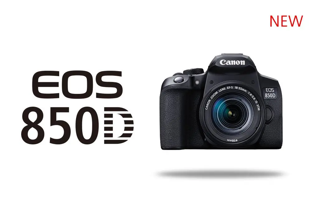 Canon EOS 850D: 24.1MP, 18-135mm lens 